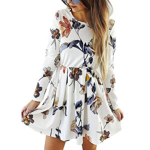 White & Black Printed Tunic