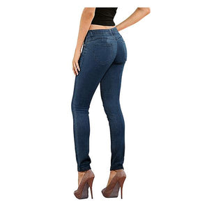 Women Black Slim Fit Solid Treggings